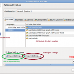 Eclipse : add automatic include folder