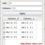 Qt: QTableView Tutorial I