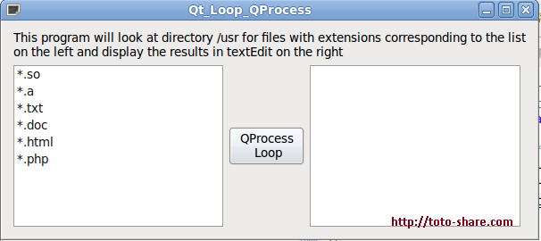 QProcess in a Loop