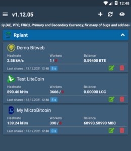 Rplant multiple wallets